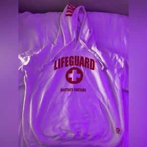 White Lifeguard Martha’s Vineyard Hoodie